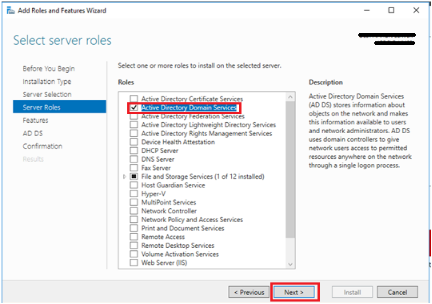 Active Directory Domain Services