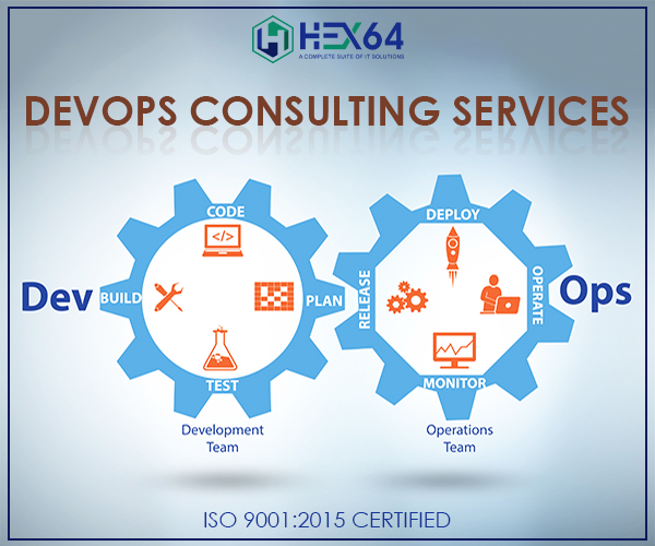 Dedicated teams from Hex64 provide DevOps Consulting Services that help your IT department accelerate the project at hand and adopt DevOps best practices.
