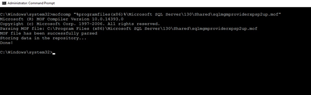 SQL Server Configuration Manager Launch Error