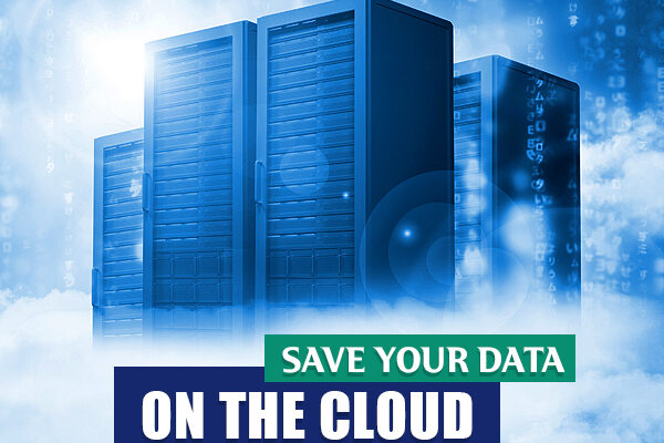 Save your data on the cloud.