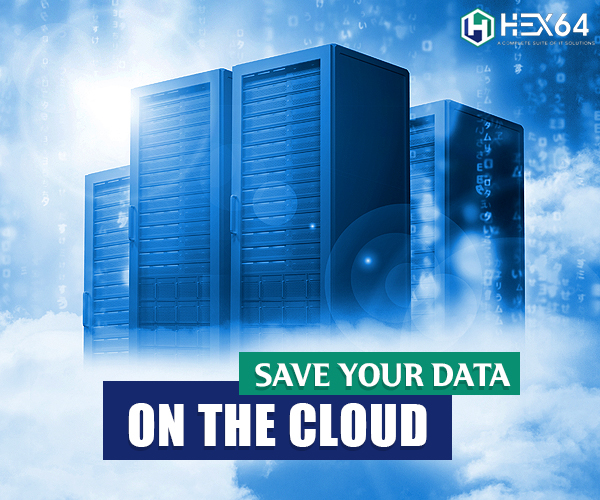 Save your data on the cloud.